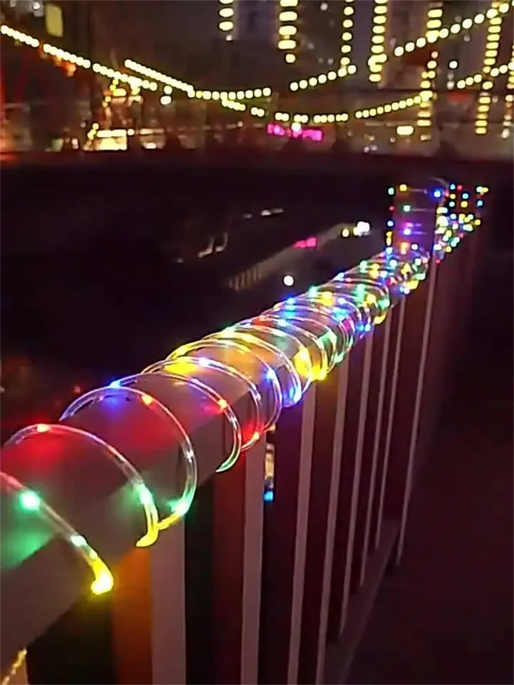 7m/12m/22m/32m Garland Tube Strip Lights Buiten Verlichting Waterdichte Led Solar Rope String Light voor Tuin Kerst Camping Decoratie