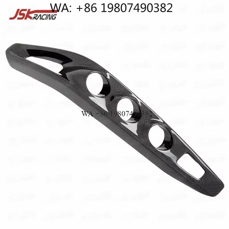 Wmwmnu Dry Carbon Fiber Interior Center Control Panel Plain Weave Trim for 812 Superfast 2017 2018 2019 2020 Car