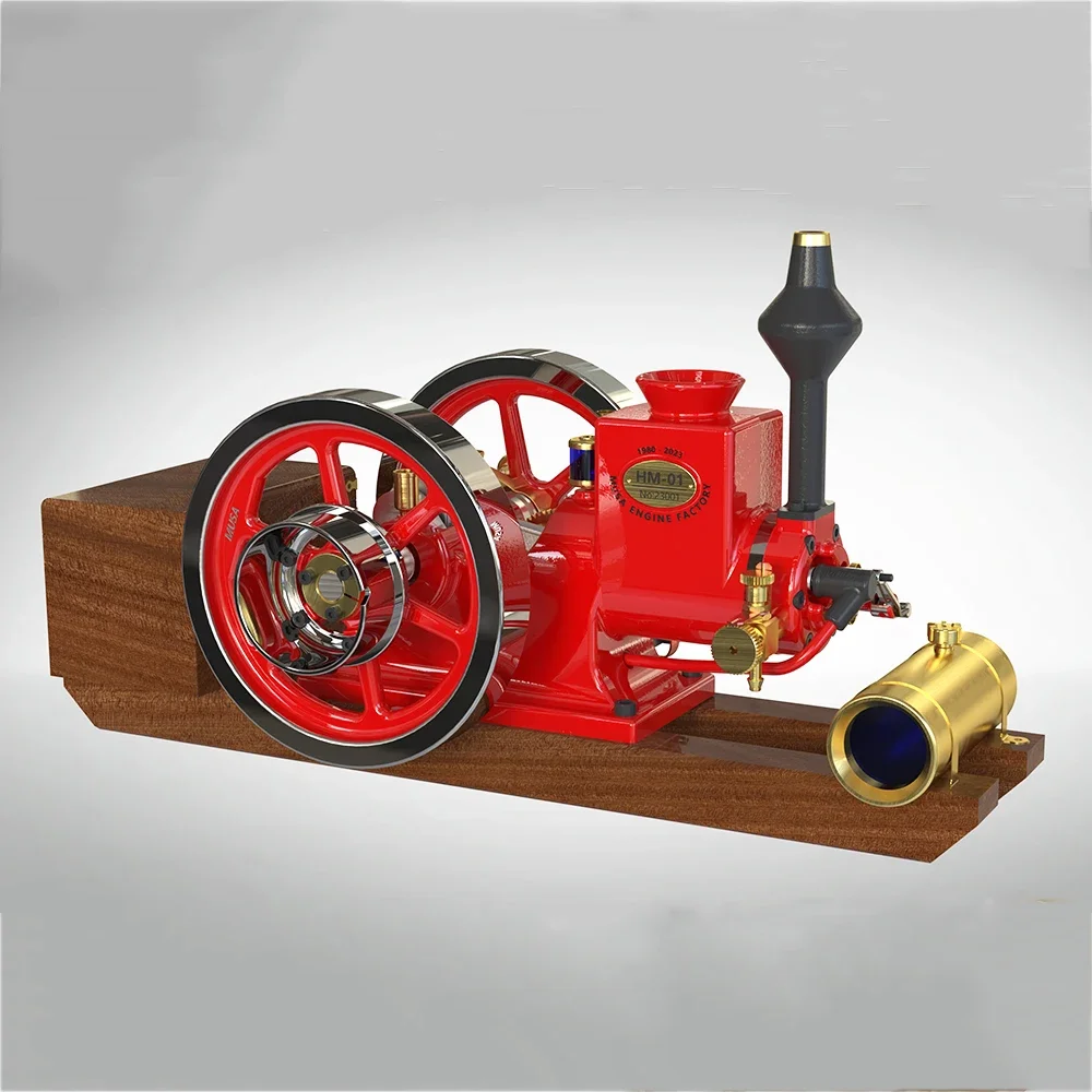 Pre-sale RETROL HM-01 7cc Model Hit and Miss 4-stroke Horizontal Internal Combustion Engine - Made by MUSA