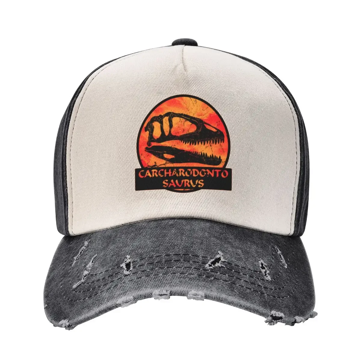 

Carcharodontosaurus Fossil Baseball Cap Beach Bag Cosplay Golf Hat Man Men Caps Women's