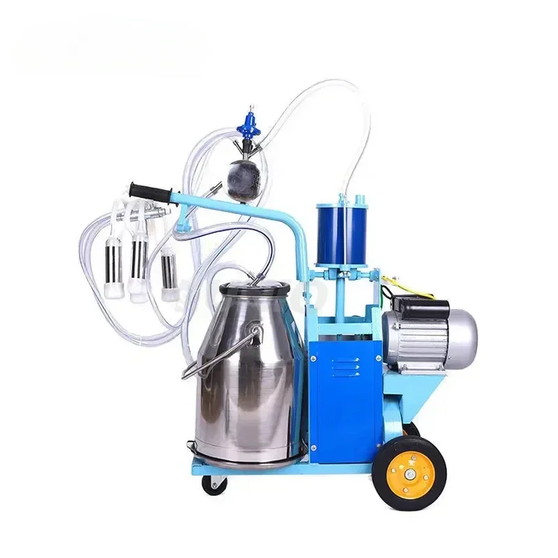 

# LzyMilking Equipment с ценой для коровых ферм или ежедневной семьи, 14 л, машина для сосания одинарного коровьего молока, машина для молочной фермы
