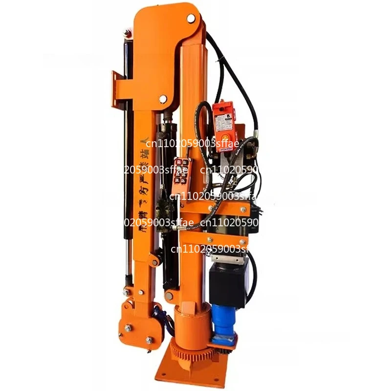 1 Ton Small Truck Crane Hydraulic Rotation Remote Control Electric Wireless Remote Control Hydraulic Vehicle for Construction
