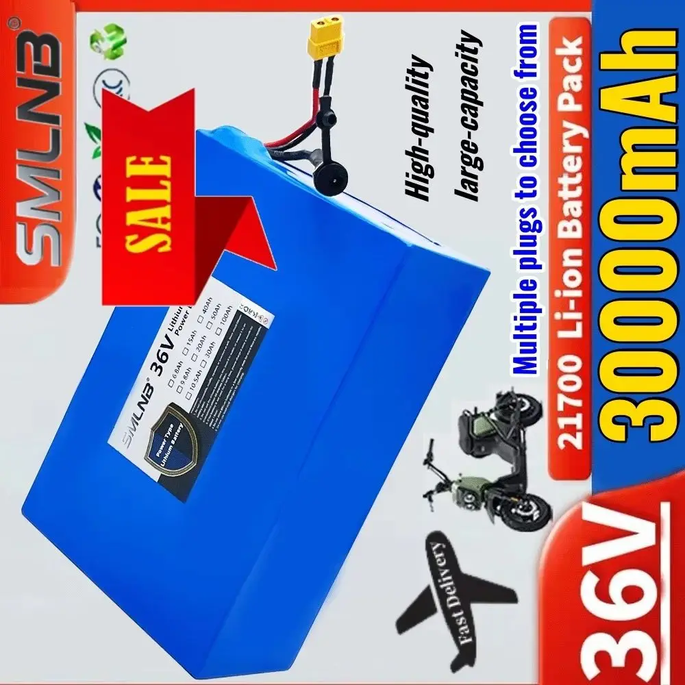 🎈Batterie au lithium de classe A 36V 30Ah 21700, power 1500W electric scooter high-pow For E-scooter power tool lighting🎈