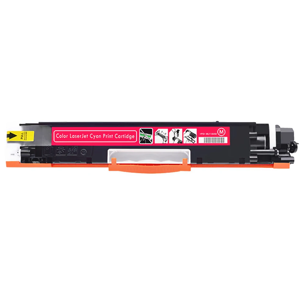 1pk cartucho de toner compatível com hp, 126a ce310a 310a ce311a 311a ce312a ce313a 313a laser jet pro cp1025 cp1025nw 1025