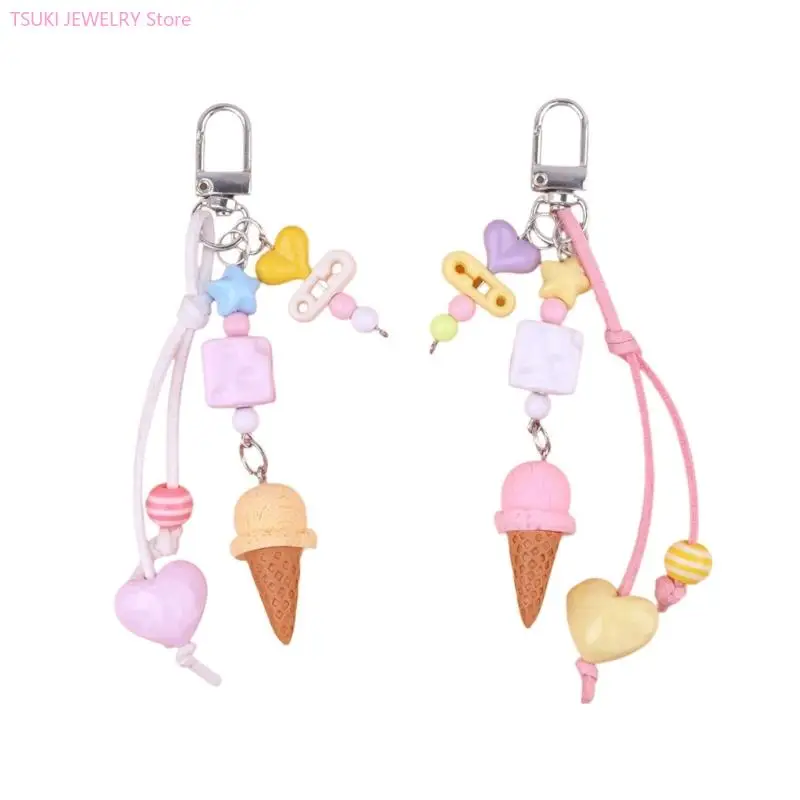 

62KE плетеный брелок для ключей, подвеска для сумки, аксессуары для рюкзака, подвеска-подвеска