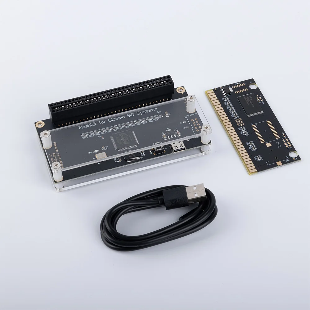 

FlashKit программатор MD FlashKit карта и игровая карта MD для 16-битного картриджа Sega Megadrive Genesis для игровой консоли