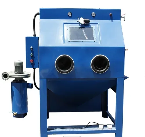 

No Dust Environmental Protection Wet Sandblasting Machine / All Stainless Steel Wet Sand Blasting Machine