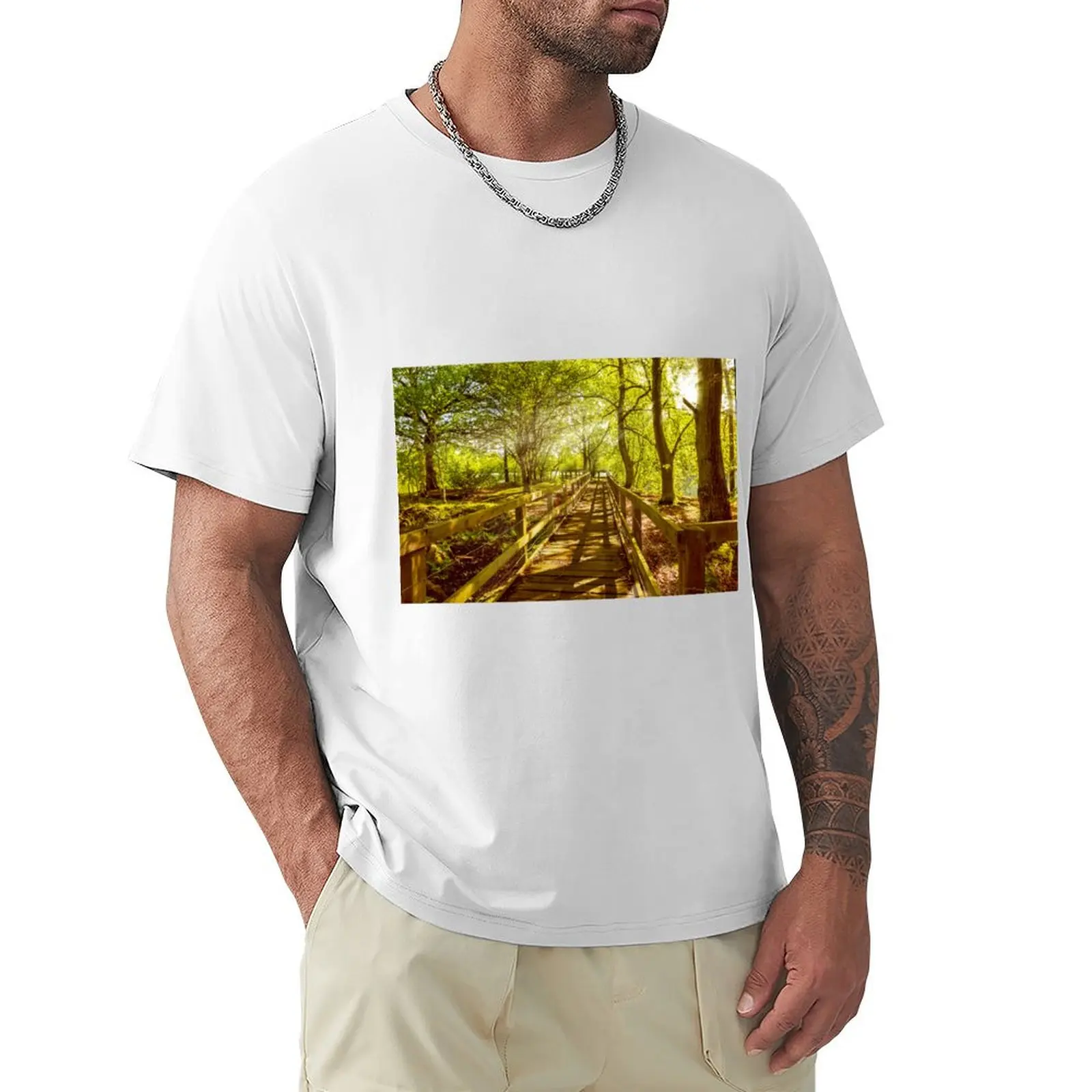 Summer Boardwalk T-Shirt kawaii clothes funnys vintage clothes mens cotton t shirts