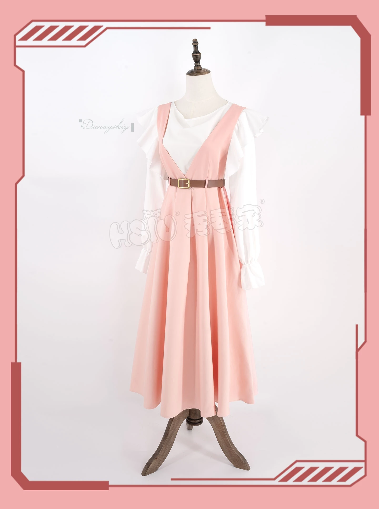 Bunga Wangi Mekar dengan Martabat Waguri Kaoruko Kostum Cosplay Wig Kostum Cosplay Seragam JK Panjang Karnaval Halloween