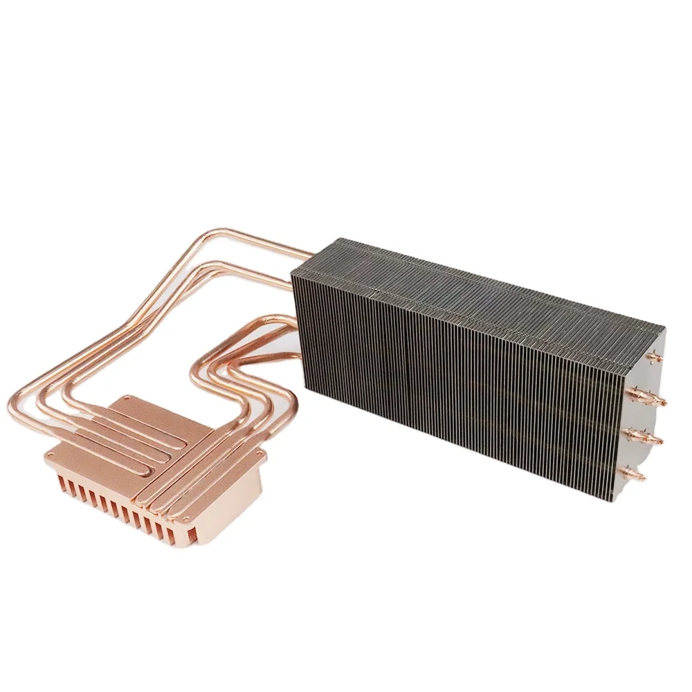 Dongguan High Power Extrusion Aluminum 500w Led Heat Sink Stage Light Heatsink with Heat Pipes