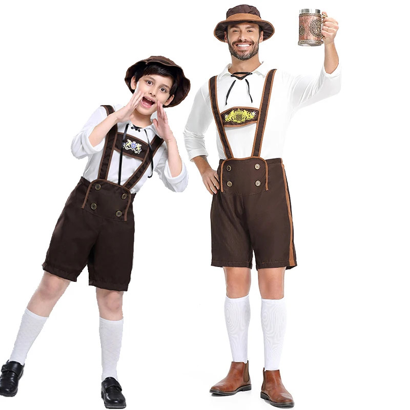 

Carnival German Oktoberfest For Man Boy Costume Traditional National Outfit Cosplay Fancy Party Dress Halloween