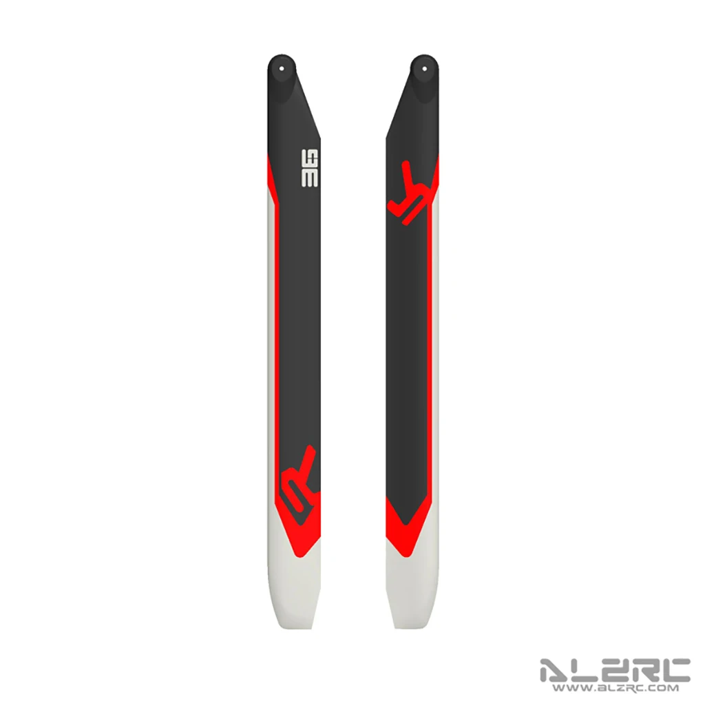 ALZRC Neue R Serie 360 MM 380 MM 420 MM 520 MM 700 MM Carbon Faser Haupt Schwanz paddle Für Alzrc 420 R42 RC Hubschrauber Extreme 3D Flug – Detail 3