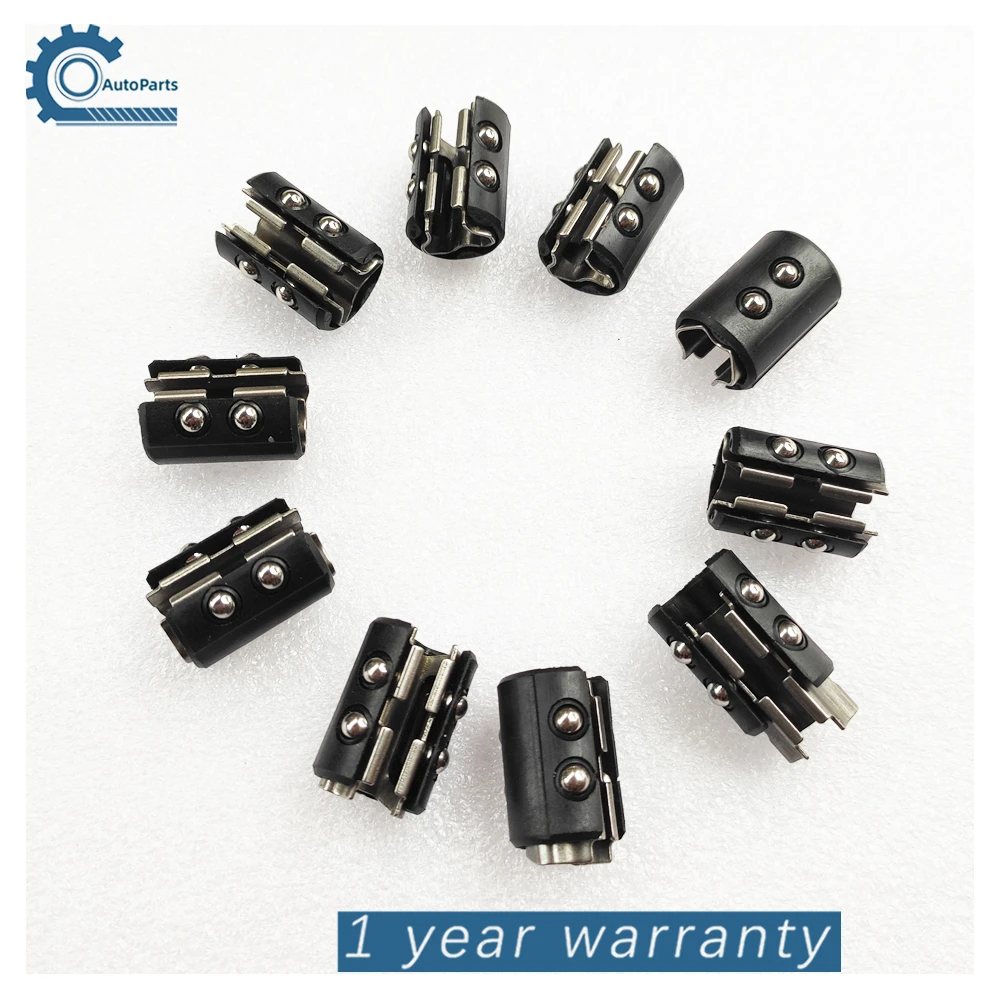 10PCS 0AM DQ200 DSG 7 Speed Auto Transmission Selector Shift Fork Slide Bearing For VW Audi Skoda Seat 0AM311562C 0AM311562S