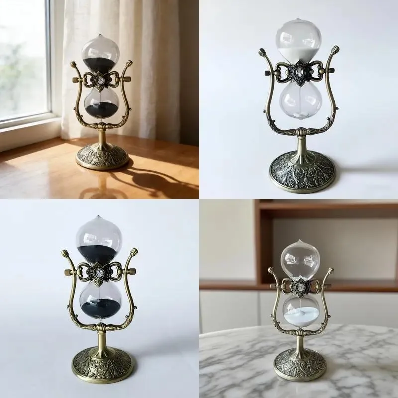 Modern Eco Friendly Handmade Exclusive Family Desk Elegant Sand Colored Decorative Art High Quality