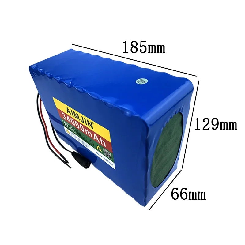 7S10P 29.4V 34000mAh 18650 Battery Lithium Ion Battery For transportation equipment Outdoor Power Supplies etc