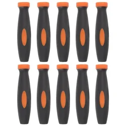 10Pcs Rubber Files Handles Files Supplies 3mm Hole Diameter Files Handles Woodworking File Handles For Small Files
