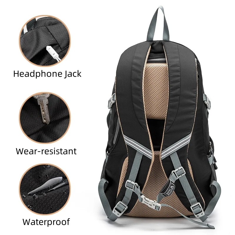 Waterproof Hiking Backpack High-quality Large Capacity Travel Nylon Multifunctional Backpack Outdoor Climbing Backpacks