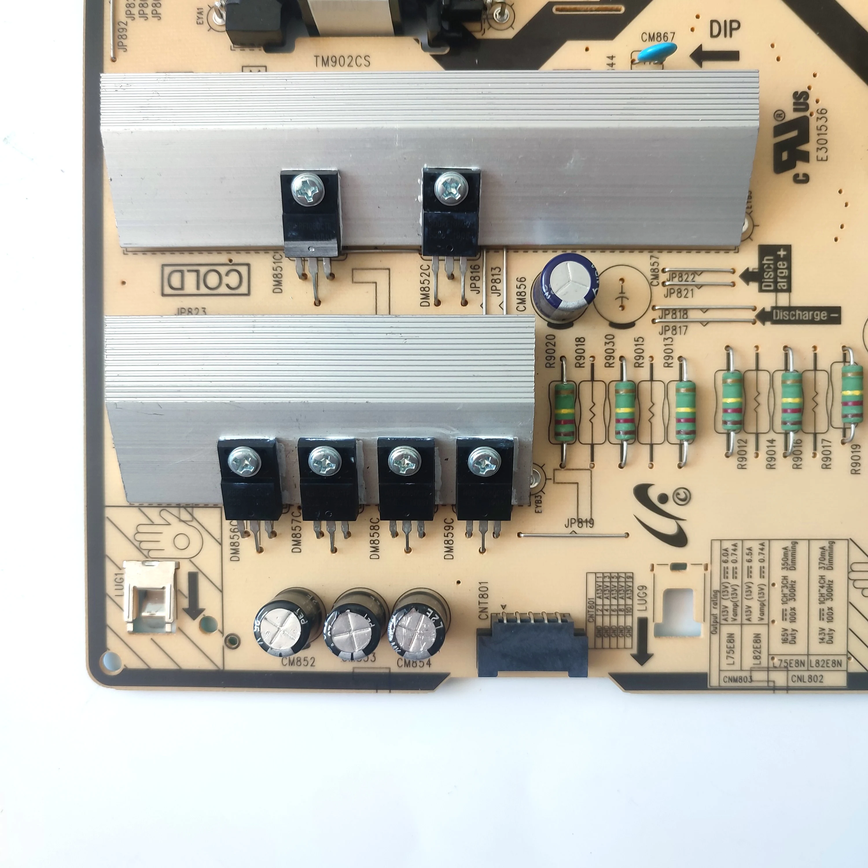 Imagem -05 - Led Board Power Supply Bn4400874f L82e8n Rhs Encaixa Qn82q6dra Un82ru8000fxza Un82ru8000fxzc Qn82q60ra Un82ru9000 82 Polegada Peças de tv