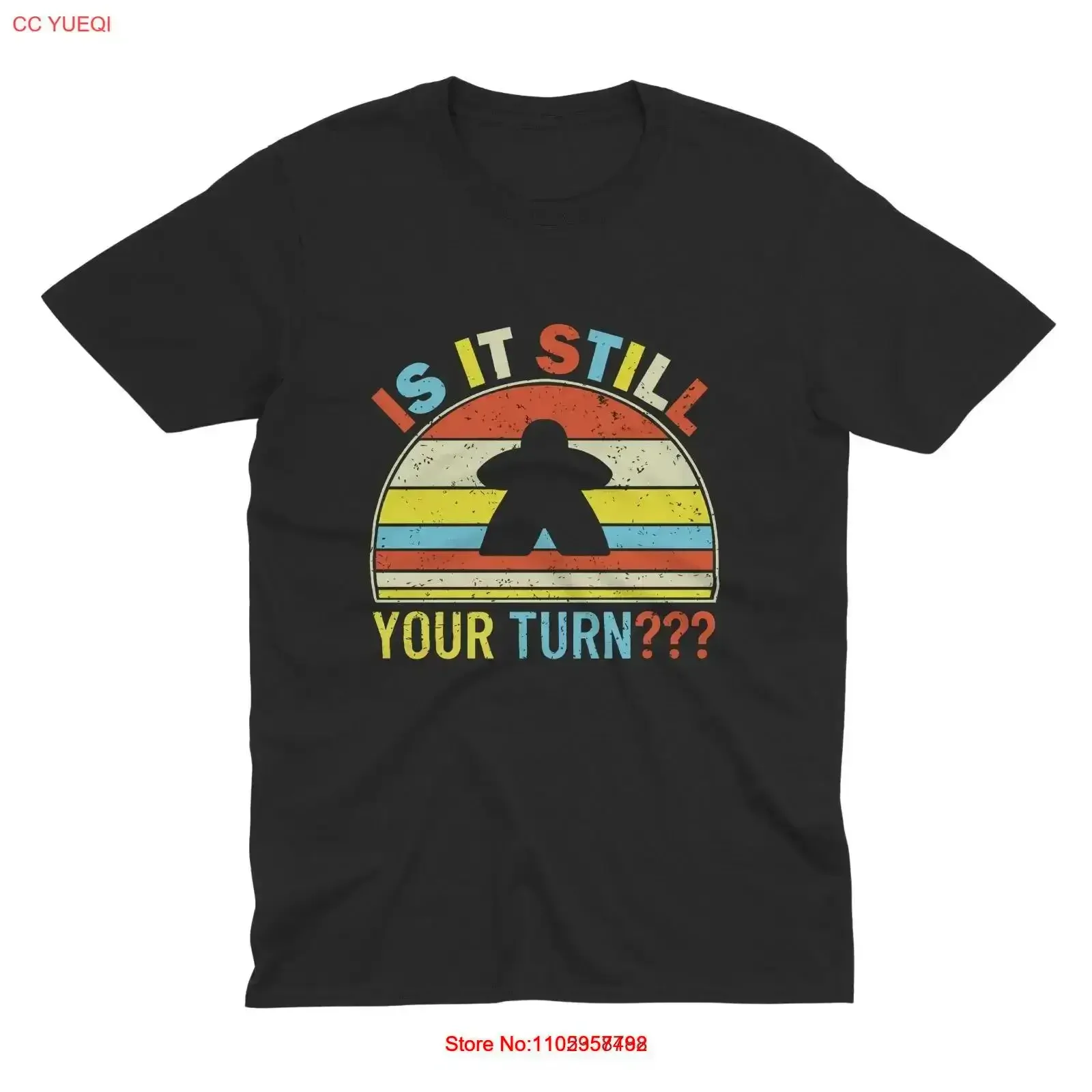 Board Game T Shirt Funny Carcassonne Meeples vintage Washed streetwear Comfortable fashion Slightly designer clothes homme