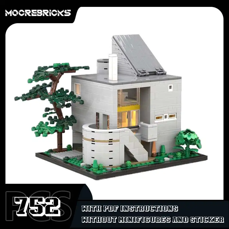 MOC City Street View Scene Architecture Series Advanced Classic Houses  Building Blocks Model Toys Children's Christmas Gifts