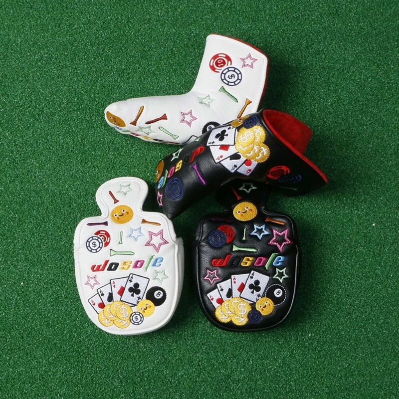 Golf Blade Putter Cover Golf Putter Headcover Pu Leather chiusura magnetica per Scotty-Cameron-Odyssey Blade-Taylormade