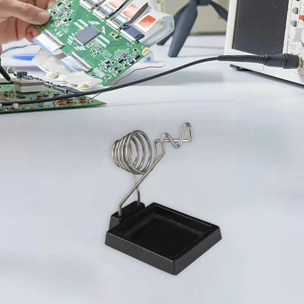 1pc Metal Soldering Iron Stand Welding Bracket For Workshops Electronic Soldering Circuit Repairs Welding Tool Accessories