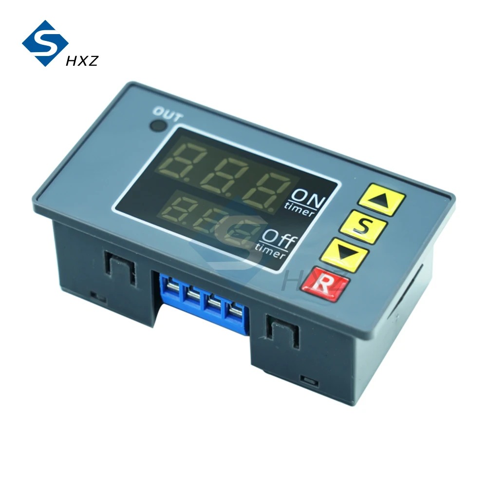 T3231 LED Digital Time Delay Relay DC 12V 24V AC 110V 220V Cycle Timer Control Switch Adjustable Timing Relay Time Delay Switch