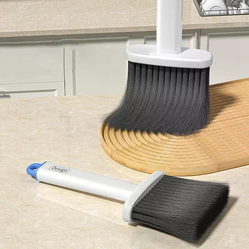 Multifunctional Crevice Cleaning Brush Bathroom Tile Window Dead End Dust Removal  Brush Tool