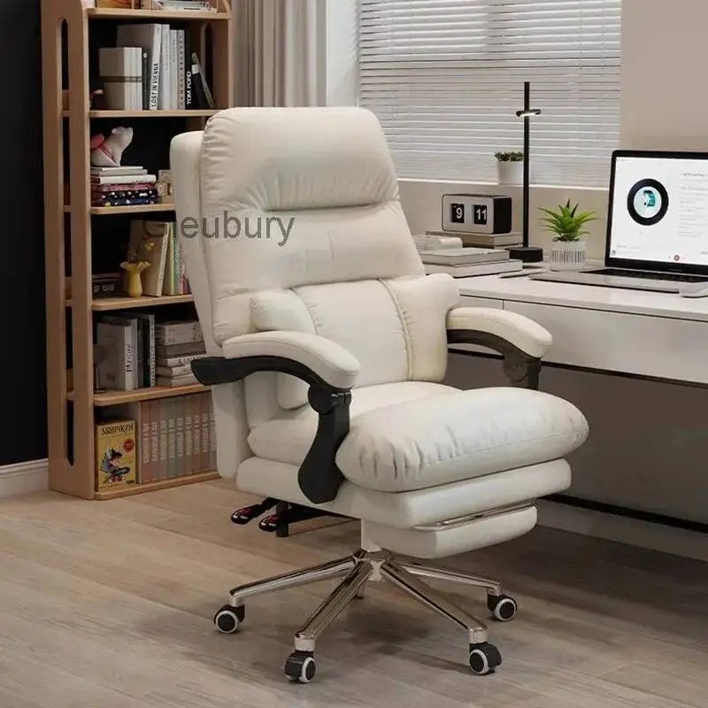

Designer Cushion Office Chair Comfortable Kneeling Modern Lazy Office Chair Footrest Arm Sillas De Oficina Trendy Furniture