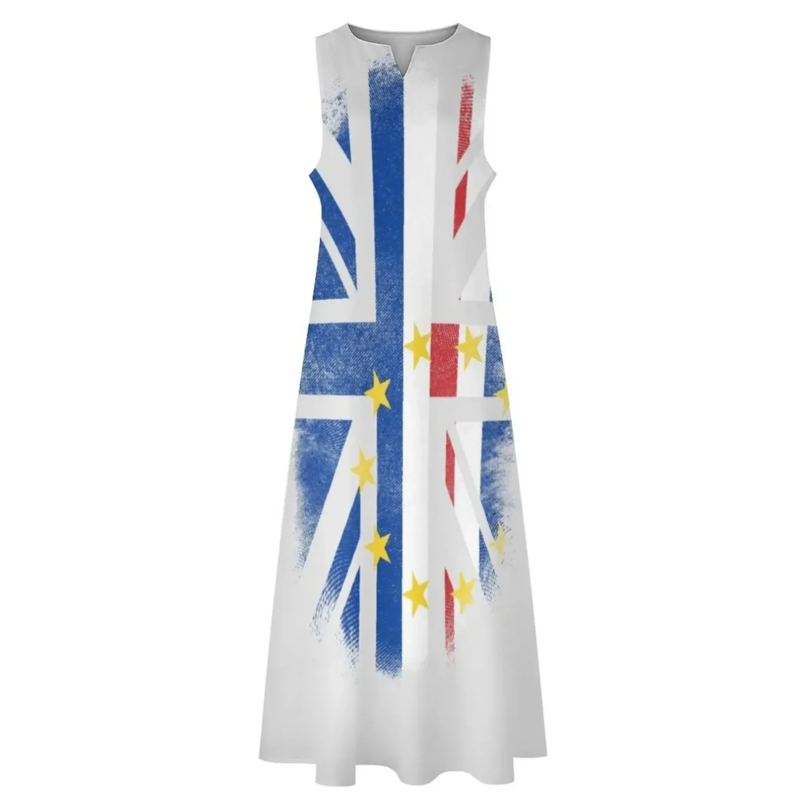 เสื้อยืดลายธงชาติคาบูร์เวดีแบบอังกฤษ - เสื้อยืดยาวลายคาบูร์เวดีและอังกฤษ เสื้อผ้าสำหรับงานเลี้ยงค็อกเทล