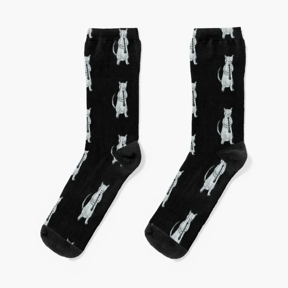 

Meowtet: Obie Socks custom man heated gifts Women Socks Men's