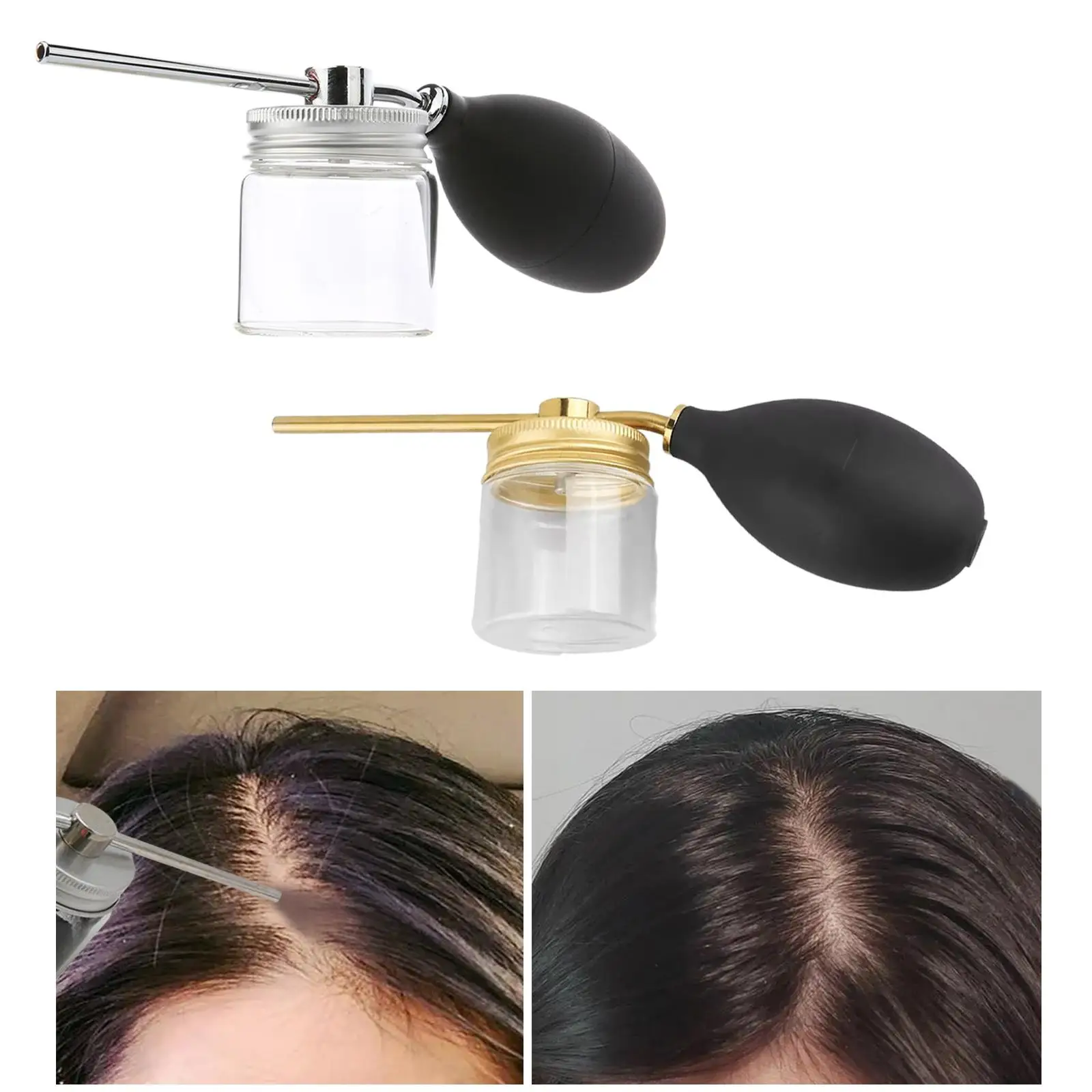 Hair Spray Pump Easy to Use Anti Clog Nozzle Hair Building Fibers Spray Pump
