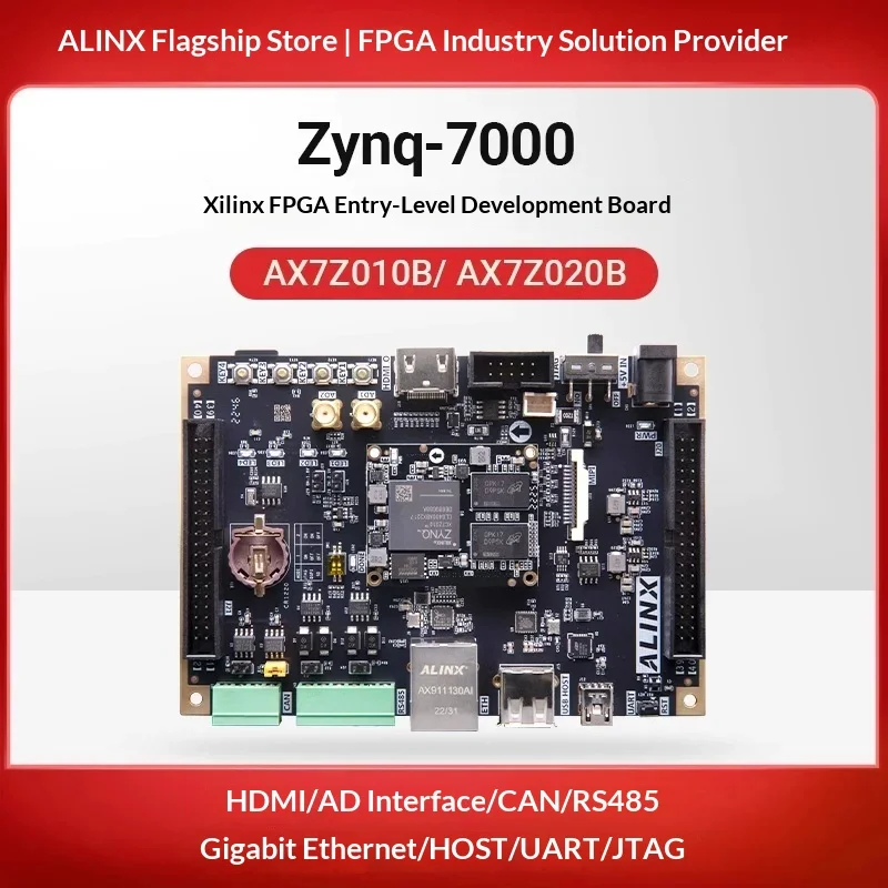 ALINX Xilinx Zynq 7000 FPGA Development Board Zynq 7010 7020 Linux ARM SoC
