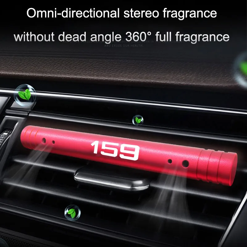 Car Aromatherapy Stick Aromatherapy Outlet For Alfa Romeo STELVIO Giulia 159 Giulietta 147 Mito 156 MTO Sponciva Car Accessorie