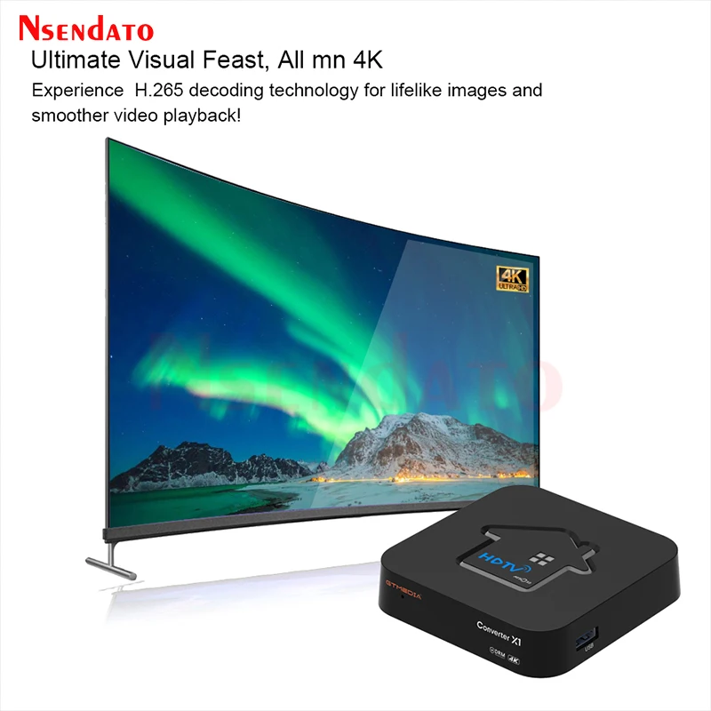 GTMEDIA HDTV 컨버터 X1 4K HDR ATSC 디지털 신호, 안드로이드 11 TV 리시버 박스 ATSC3.0 암로직 DRM용 스마트 디코더 내장 와이파이