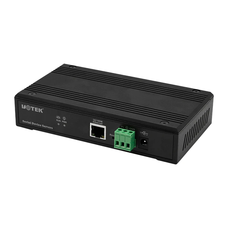 UOTEK 10/100M to 4 Ports RS485/422 Serial Device Server 300-921600bps Support Multiple Operation Modes UT-6804MT