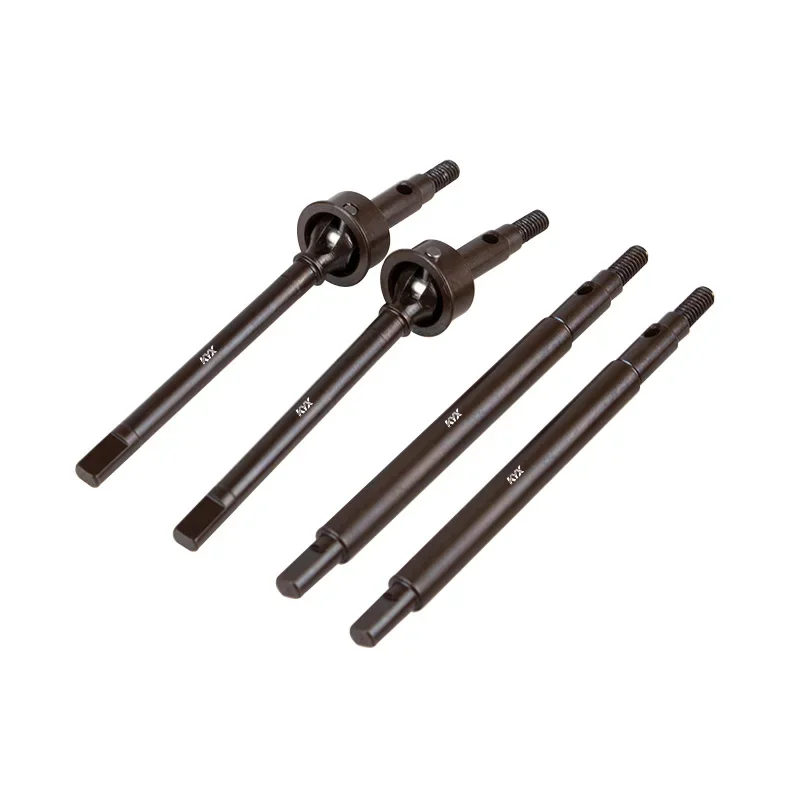 

KYX Racing Hard Steel Front Rear Axle CVD Shaft Set Upgrades Parts Accessories for 1/18 RC Crawler Car Traxxas TRX4M