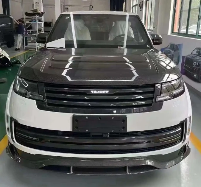 Runde for Range Rover  Body Kits Car Bumpers Hood Side Skirts Wheel Eyebrow Good Fitment High Quality M Style Auto Parts