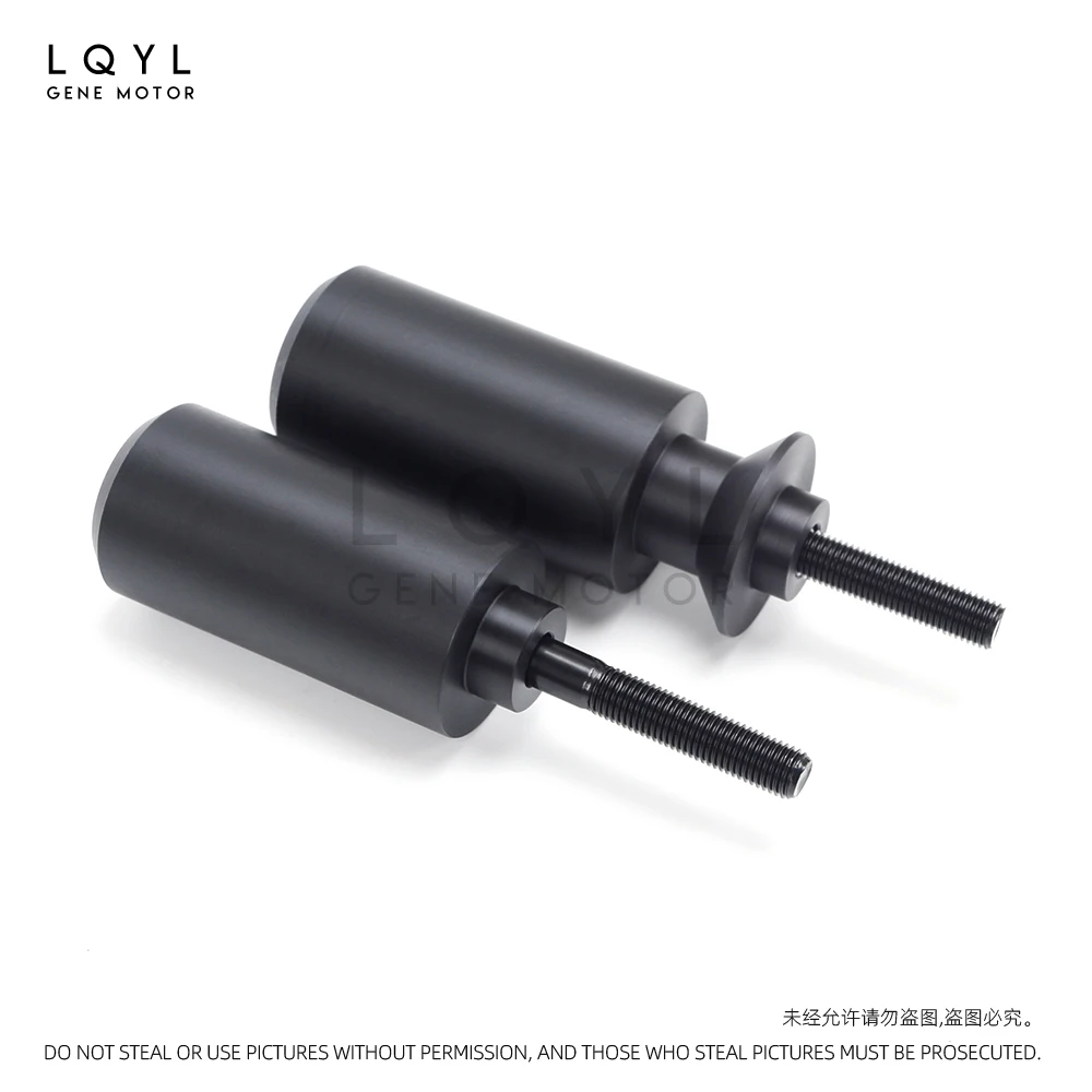 

Motorcycle Black Carbon No Cut Frame Sliders Crash Falling Protection For Yamaha YZF-R6 2006-2007 YZFR6 YZF R6 YZF600 2006 2007