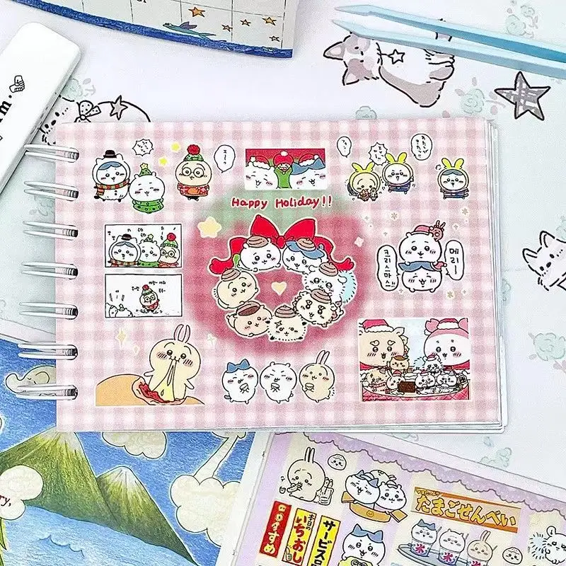 Chiikawa Cute Starry Sky Thickened Multiple Loop Stickers Album DIY Account Material Cartoon Account Decoration Festival Gift