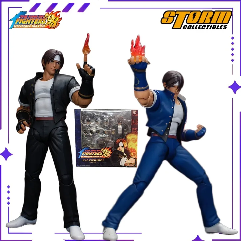 ألعاب العاصفة الأصلية 1/12 KOF98 ملك المقاتلين 98 كوساناجي اللون الأصلي كوي كوساناجي لعبة دمية متنقلة نموذج لعبة يدوية الصنع هدية #1