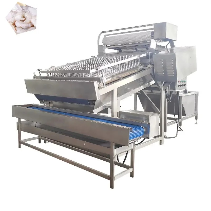 Shrimp Shell Peeler Removing Peeling Shrimp Cracker Machine Automatic Shrimp Peeling Machine Customized