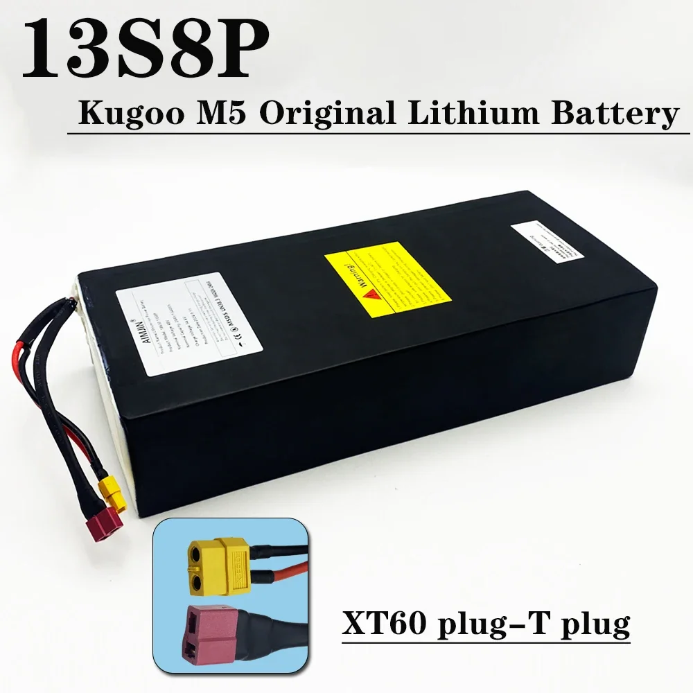 

48V 28000mAh 13S8P Lithium Ion Battery Pack for Kugoo M5/M5Pro/MaxSpeed Folding Electric Scooter Original BatteryBuilt-in BMS
