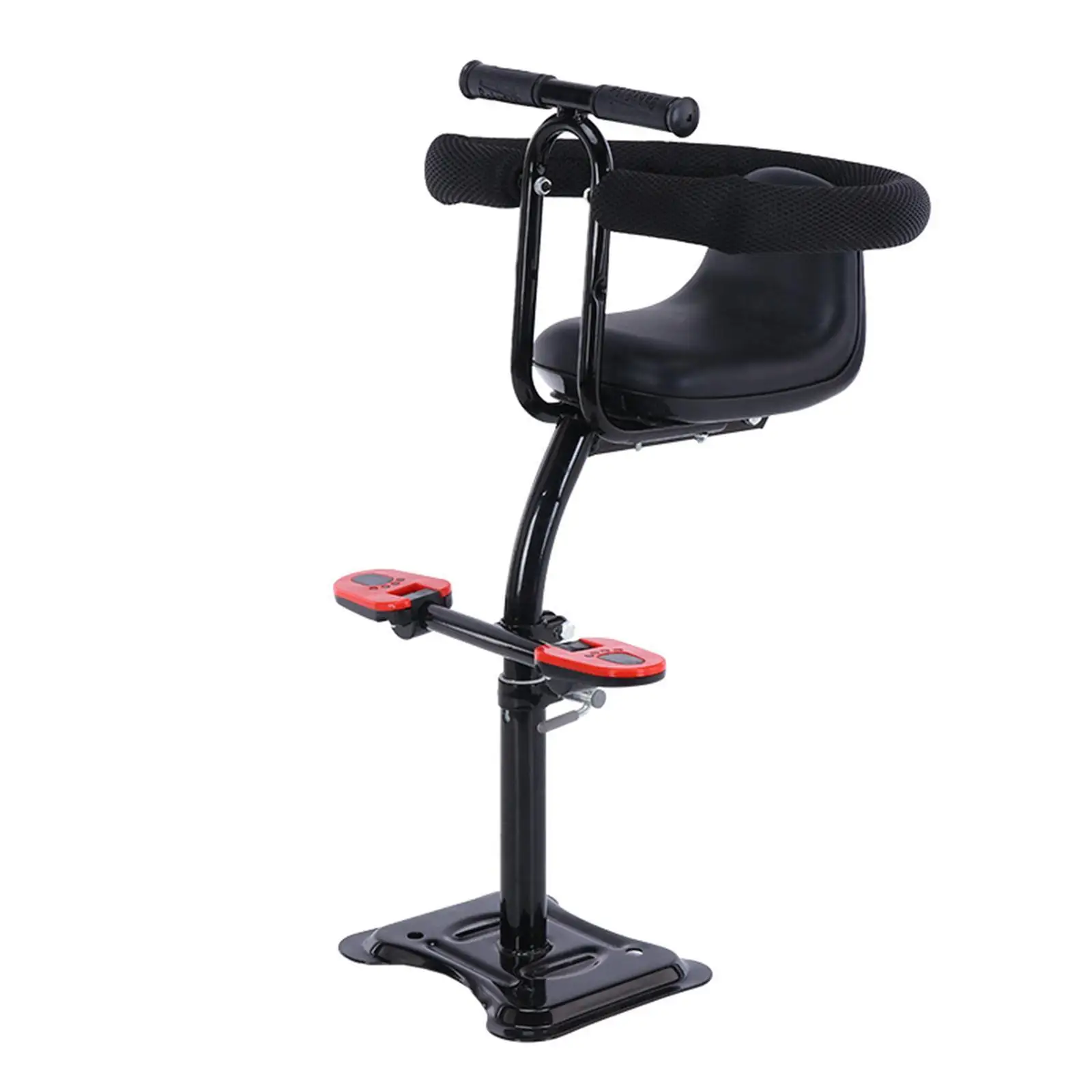 

Регулируемое электрическое детское сиденье для велосипеда, заднее безопасное кресло для малышей, совместимое с самокатом, длинное и широкое велосипедное сиденье