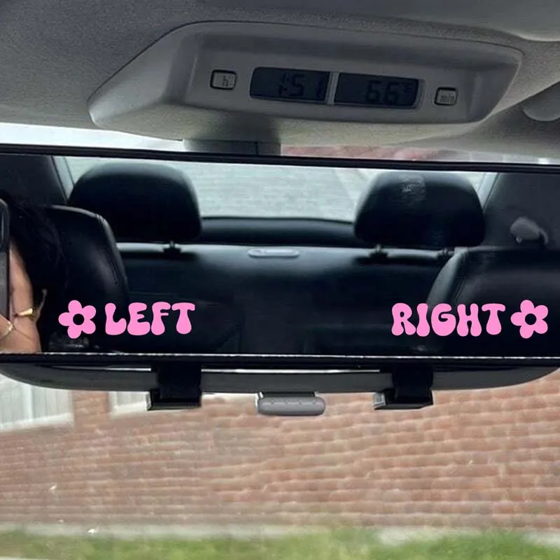 Left and right stickers, car decoration stickers, car stickers suitable for rearview mirrors and side mirrors, car decals