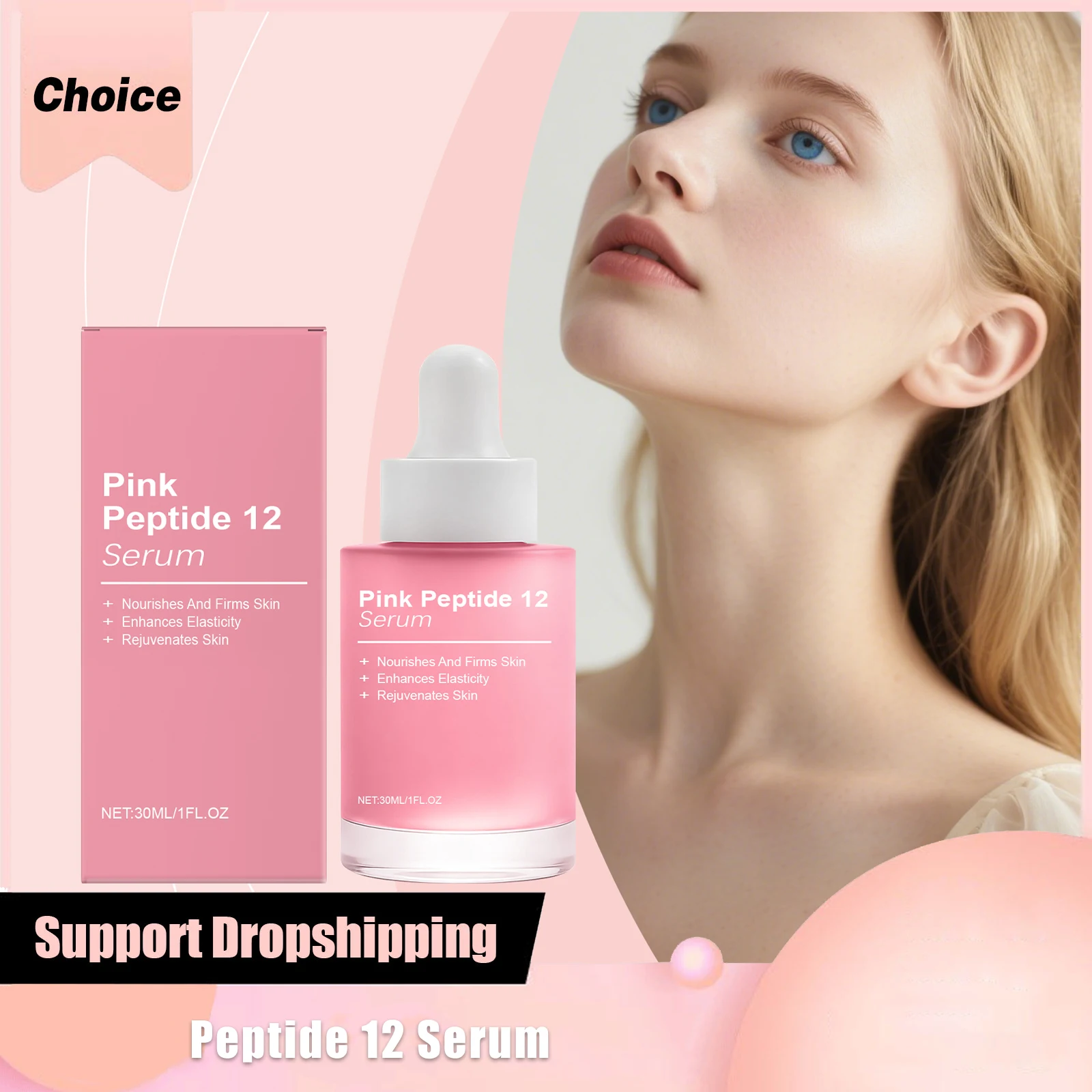 

Nicotinamide Facial Brightening Essence Reduce Fine Lines Improve Skin Roughness Deep Hydration Tighten Nourishing Face Serum