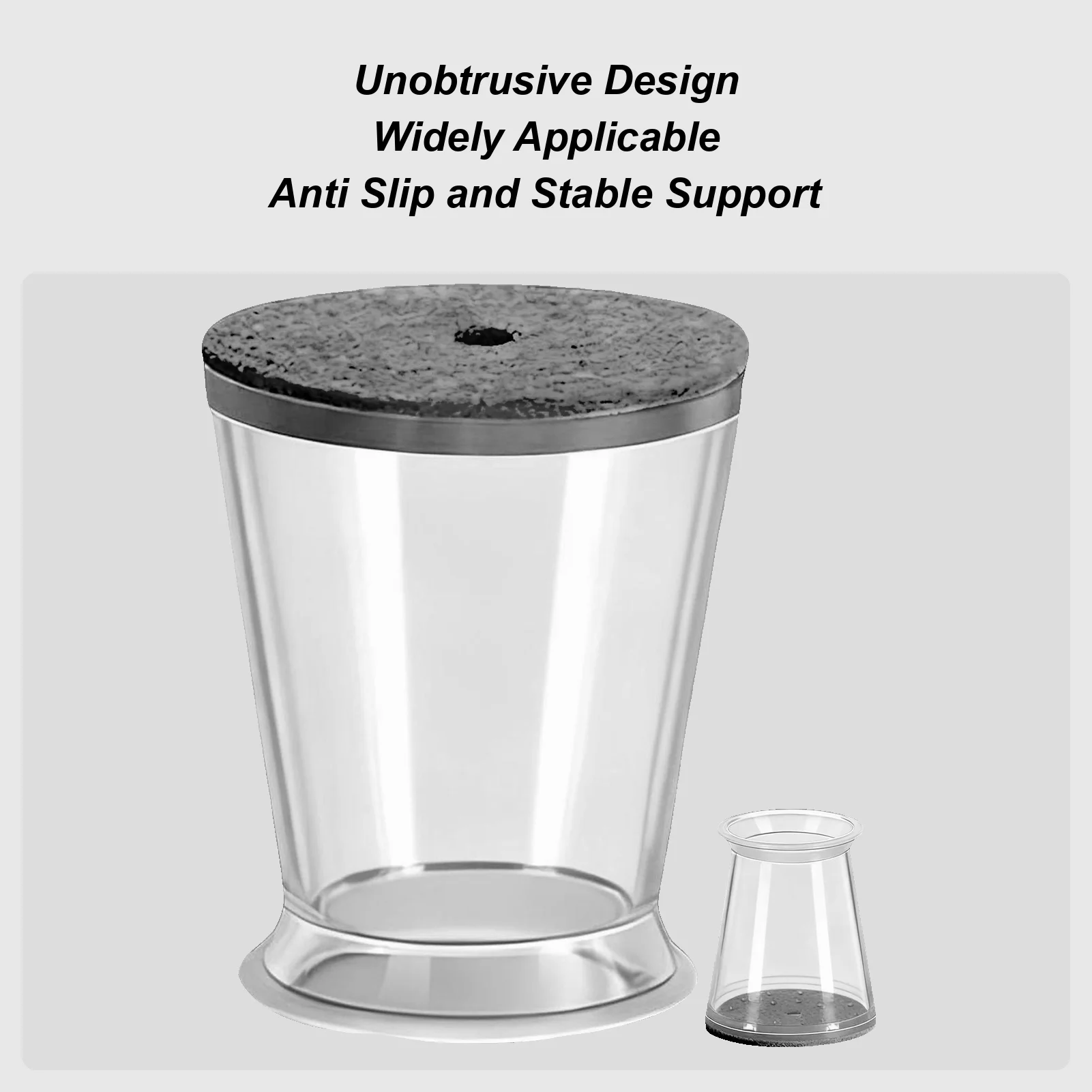 

Защитные накладки на пол для ножек стула, противоскользящий чехол, силиконовые войлочные подушечки для ног стула для стола, патио, комнаты, классной комнаты, дома, гостиной