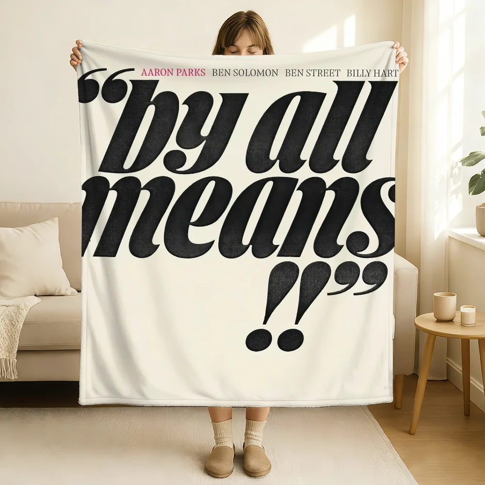 عازف البيانو آرون باركس بطانية ناعمة وصديقة للبشرة لسرير الأريكة ومفرش سرير مناسب لجميع المواسم #6