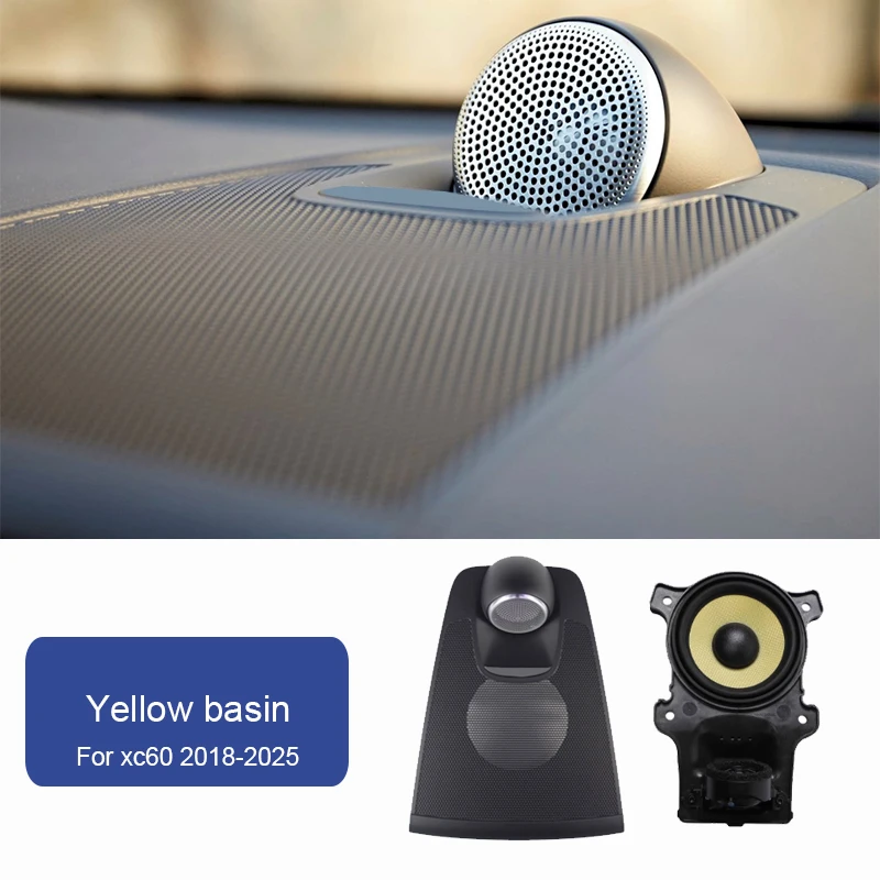 Voor Volvo XC60 S90 XC90 S60 V60 V90 center speaker cover decoratie auto accessoires