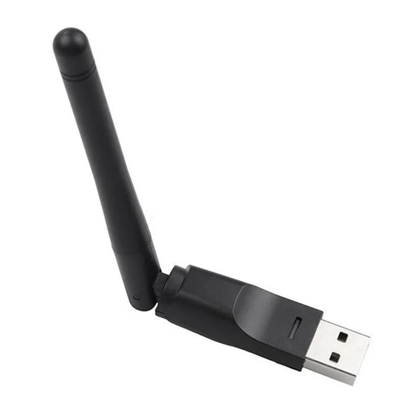 MT7601 Chip 150Mbps USB Wifi Adapter 2.4Ghz Draadloos Netwerk Draaibare USB2.0 Antenne Voor Satellietontvanger & Computers-ABIU